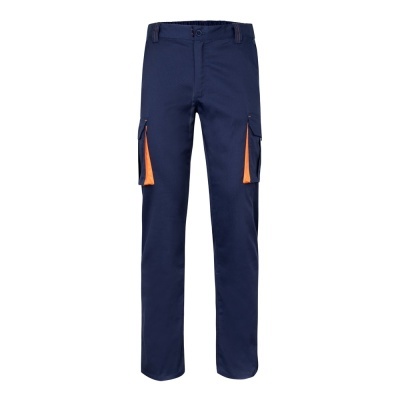 VL FIDES. Pantaloni extensibili cu buzunare multiple (240g/m²), în două tonuri, din bumbac (46%), EME (38%) și poliester (16%) - Img 6