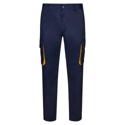 VL HYPNOS. Pantaloni de twill cu buzunare multiple în două tonuri (200g/m²), din bumbac (35%) și poliester (65%) - Img 3