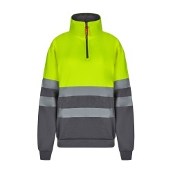 VL THOR LARGE. Hanorac bicolor (300g/m²) din fleece de poliester (100%) - Img 2