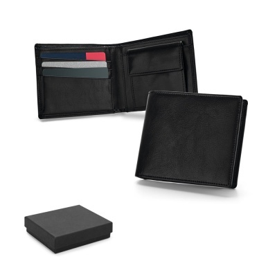 AFFLECK. Portofel din piele cu blocare RFID pentru 9 carduri - Img 5