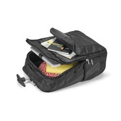AVENIR. Rucsac trolley pentru laptop de 17” în 1680D și 300D - Negru - 28 L - Img 2