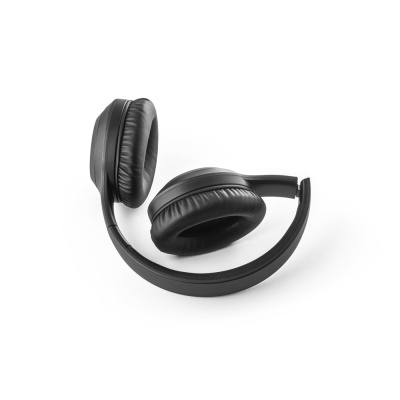 BETTENCOURT. Căști wireless pliabile cu ANC și autonomie de 15h în ABS reciclat (100% rABS) - Negru - Personalizat - Img 4