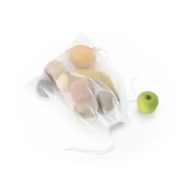 BOLZANO. Geantă pliabilă din plasă și poliester reciclat