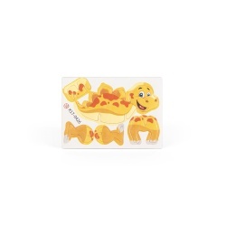 DINOSAURUS. Puzzle 3D din hârtie și EVA în formă de dinozaur - Img 4
