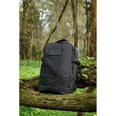 EDINBURGH BPACK. Rucsac în stil militar din poliester reciclat 600D, de înaltă densitate și căptușeală din poliester reciclat 210D 17'3' - Img 6