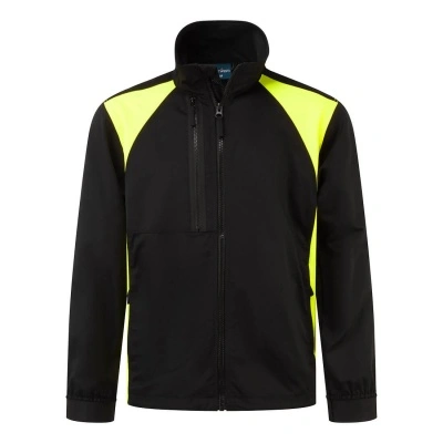 Jacheta WX2 Stretch Work Portwest CD885, negru (negru/galben)