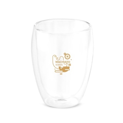 MACHIATO DUO. Set de 2 căni - Transparent - 350 mL - Img 2