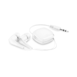 PINEL. Căști retractabile cu cablu de 0,75 m și conexiune stereo de 3,5 mm în ABS - Img 3