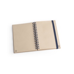 PROUST. Caiet A5 cu inele, cu copertă tare, fabricat din hârtie din trestie de zahăr (80% trestie de zahăr) cu pagini simple - Img 3