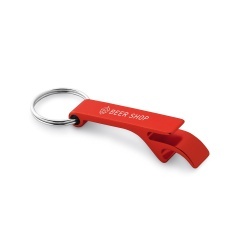 RE-BAITT. Breloc cu deschizător de capsule din aluminiu reciclat (100% rAL) - Img 2