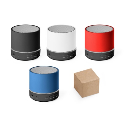 RE-PEREY. Difuzor portabil de 3W cu o durată de viață a bateriei de 4h30m pe ABS 100% reciclat (100% rABS)