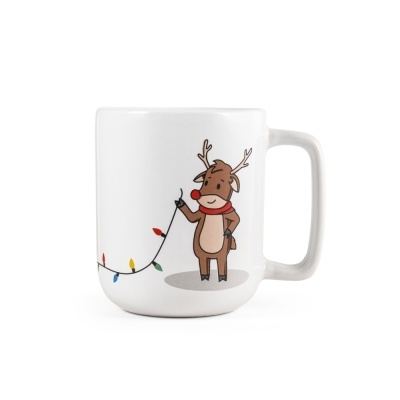 REINDEER. Cană cu design de Crăciun 330 ml - Img 4