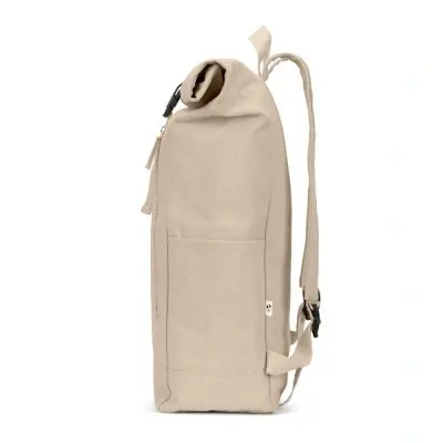 SAINT. Rucsac cu închidere rulată din bumbac reciclat și poliester reciclat (380 g/m²) - Img 5