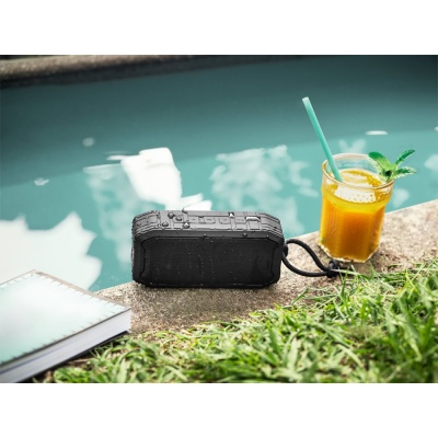 SHEERAN. Difuzor portabil de 10 W cu IPX7 și autonomie a bateriei de 9 ore pe 100% rABS - Negru - Img 5