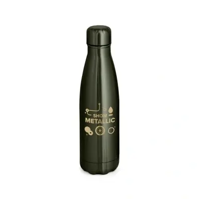 SHOW METALLIC. Sticlă din oțel inoxidabil cu finisaj metalic mat 510 ml - Img 2