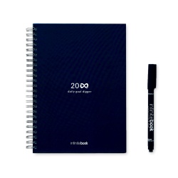 STARTER KIT INFINITE PLANNER A5. Setul include un "Jurnal infinit", kit de curățare, marker și suport pentru marker - Img 6