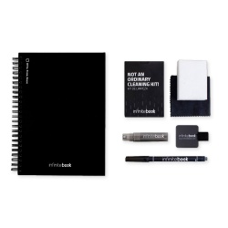 STARTER KIT INFINITEBOOK A5. Setul include un "Infinitebook", kit de curățare, marker și suport pentru marker - Img 3