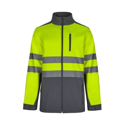 VL HESTIA. Jachetă soft shell bicolor (280g/m²), din poliester (96%) și elastan (4%) - Img 3