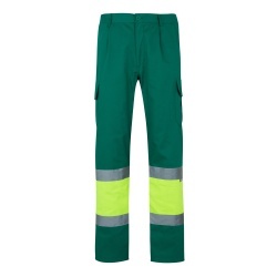 VL POSEIDON LARGE. Pantaloni din twill cu buzunare multiple în două tonuri (210g/m²), din bumbac (20%) și poliester (80%) - Img 5