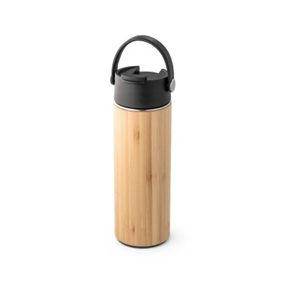 LAVER. Termos cu izolare în vid 440 mL - Negru - 440 mL - Img 3