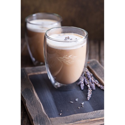 MACHIATO DUO. Set de 2 căni - Transparent - 350 mL - Img 3