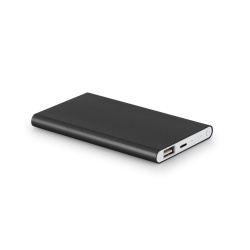 MARCET. Power bank slim 4'000 mAh din aluminiu reciclat (100% rAL) și ABS reciclat (100% rABS) - Img 1