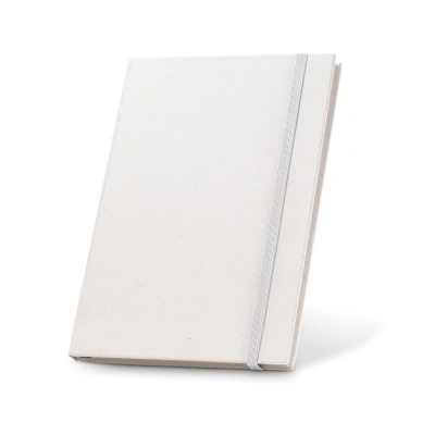 MILKY. Notebook A5 confecționat din cutii de lapte reciclate cu pagini liniate - Personalizat - Img 1