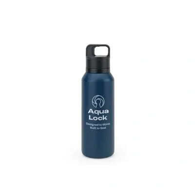 NICKLAUS. Sticlă din oțel inoxidabil (91% reciclată) cu perete dublu izolat în vid 590 ml - Img 2
