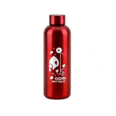ODIN METTALIC. Sticlă din oțel inoxidabil reciclat 90% - 550 mL - Img 3