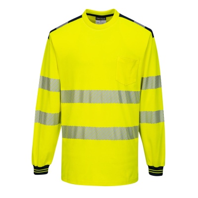 PW3 Hi-Vis Tricou L/S Portwest (T185)