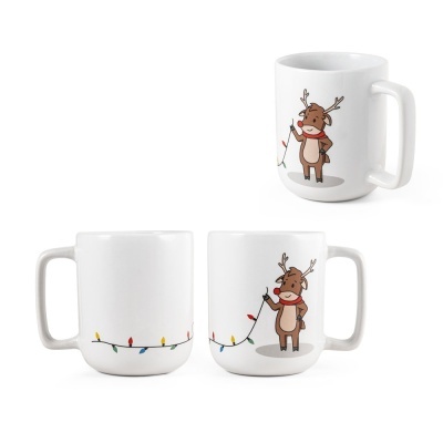 REINDEER. Cană cu design de Crăciun 330 ml - Img 1