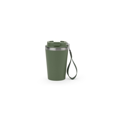 SPITZ. Cana de călătorie din oțel inoxidabil (90% reciclat) cu perete exterior din PP și finisaj mat 460 mL - Img 5