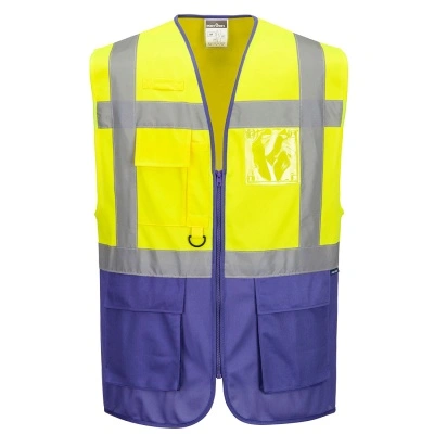 Vesta Warsaw Hi-Vis Contrast Executive Vest Portwest (C476)