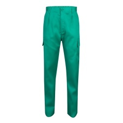 VL AINE. Pantaloni din twill cu buzunare multiple (190g/m²), din bumbac (20%) și poliester (80%) - Img 4