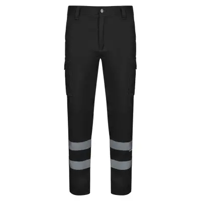 VL DIONYSUS. Pantaloni extensibili cu mai multe buzunare (240g/m²), din bumbac (46%), EME (38%) și poliester (16%) - Img 1