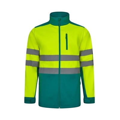 VL HESTIA. Jachetă soft shell bicolor (280g/m²), din poliester (96%) și elastan (4%) - Img 4