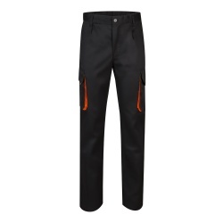 VL HYPNOS. Pantaloni de twill cu buzunare multiple în două tonuri (200g/m²), din bumbac (35%) și poliester (65%) - Img 5