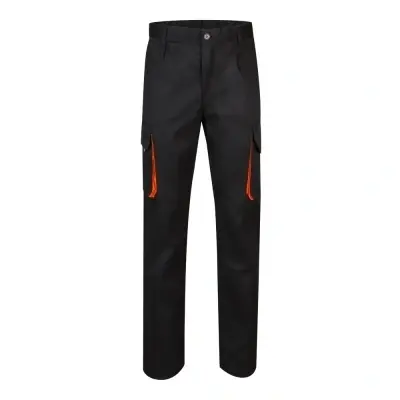 VL HYPNOS. Pantaloni de twill cu buzunare multiple în două tonuri (200g/m²), din bumbac (35%) și poliester (65%) - Img 5