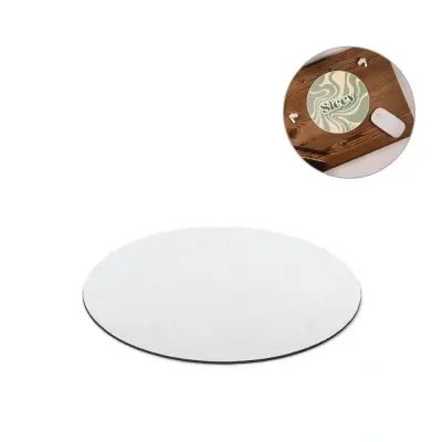 BLAIR ROUND. Mouse pad rotund cu bază din cauciuc
