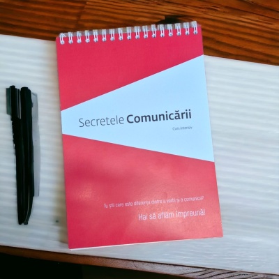 Bloc Notes A6 cu spira personalizat