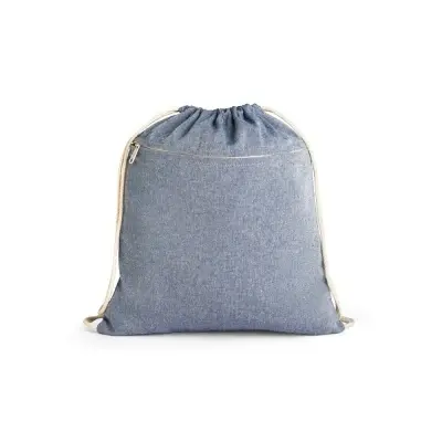 CHANCERY. Sacoșă cu cordon din bumbac reciclat (70%), poliester (30% rPET) (140 g/m²) - Img 4