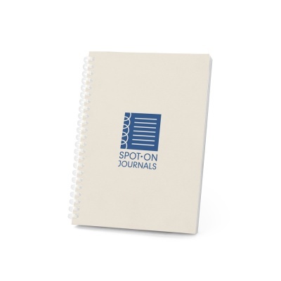 SCHILLER. Blocnotes A5 cu copertă flexibilă, fabricat din hârtie 100% reciclată - Img 2