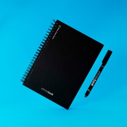 STARTER KIT INFINITEBOOK A5. Setul include un "Infinitebook", kit de curățare, marker și suport pentru marker - Img 4