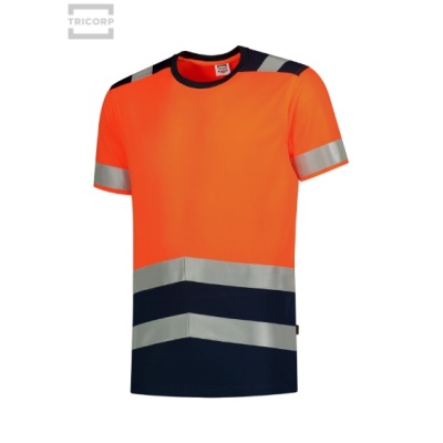 Tricou unisex T-Shirt High Vis Bicolor