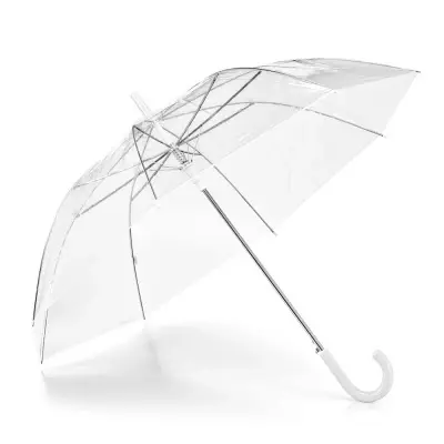 Umbrelă Personalizată Nicholas - Transparentă cu Deschidere Automată