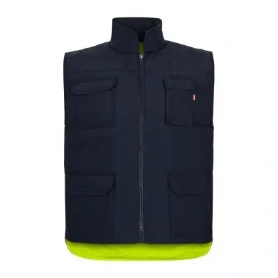 VL DIANA. Vestă căptușită (220g/m²), reversibilă și cu mai multe buzunare, din poliester (100%), cu închidere cu fermoar și extractor reversibil - Img 2