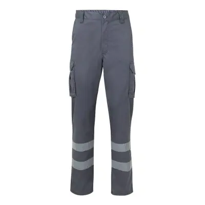 VL DIONYSUS. Pantaloni extensibili cu mai multe buzunare (240g/m²), din bumbac (46%), EME (38%) și poliester (16%) - Img 3