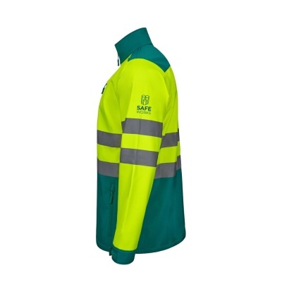 VL HESTIA. Jachetă soft shell bicolor (280g/m²), din poliester (96%) și elastan (4%) - Img 5
