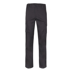 VL PAN. Pantaloni stretch cu buzunare multiple (290 g/m²), din bumbac (46%), EME (38%) și poliester (16%) - Img 2