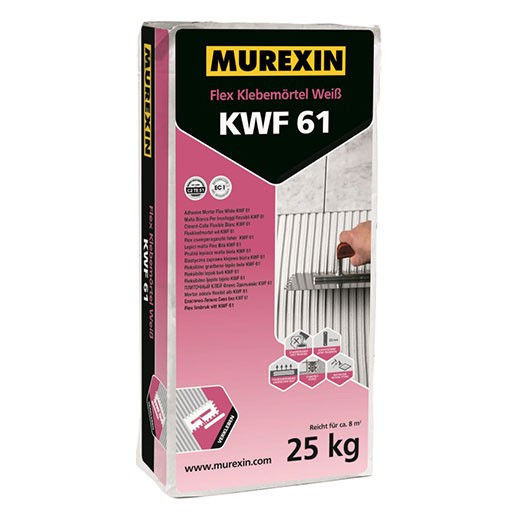Adeziv Murexin KWF 61 25 kg - Flexibil Alb